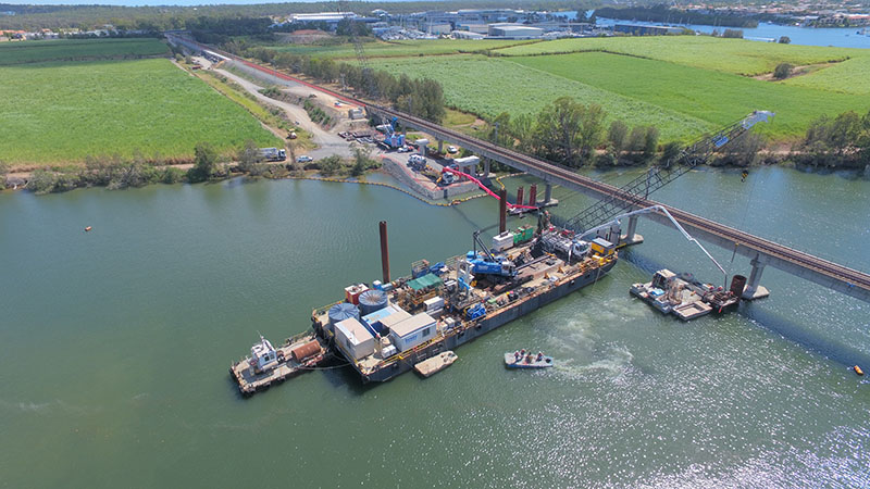 Coomera River dredging about to begin - Dredging Today